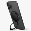 UNIQ Gripfit Premium 360 Magnetic Mount&amp;Kickstand magnetinis laikiklis juodos spalvos