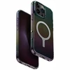 Uniq Iridescia Magclick įkrovimo dėklas, skirtas iPhone 16 Pro Max - Juodas