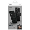 UNIQ dėklas Keva Air Apple iPhone 16 Pro 6.3" Magclick Charging juodos spalvos