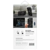 UNIQ dėklas Keva Air Apple iPhone 16 Pro 6.3" Magclick Charging juodos spalvos