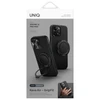 UNIQ dėklas Keva Air Apple iPhone 16 Pro Max 6.9" Magclick Charging juodos spalvos