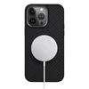 UNIQ dėklas Keva Apple iPhone 15 Pro Max 6.7"Magclick Charging juodos spalvos