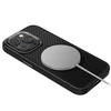 UNIQ dėklas Keva Apple iPhone 15 Pro Max 6.7"Magclick Charging juodos spalvos