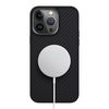 UNIQ dėklas Keva Apple iPhone 15 Pro 6.1"Magclick Charging juodos spalvos