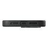 UNIQ dėklas Keva Max Apple iPhone 16 Pro Max 6.9" Magclick Charging juodos spalvos
