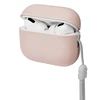 UNIQ dėklas Lino AirPods Pro 2 genSilicone (2022/2023) rožinės spalvos