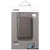 Dėklas Uniq Lyden DS RFID magnetinė piniginė su telefono stoveliu – pilka