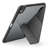 UNIQ dėklas Moven Apple iPad Air 10.9" (2022/2020) Apple iPad Air 11" (2024) Antimicrobial pilkos spalvos