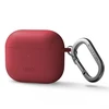 UNIQ dėklas Nexo AirPods 3 gen + Ear HooksSilicone raudonos spalvos