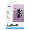 UNIQ Optix Aliuminio Camera LensProtector Apple iPhone 16 6.1" / 16 Plus 6.7" grape pink su aplkatoiumi