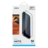 UNIQ Optix Matte Apple iPhone 16 Plus 6.7″ Matte Apsauginis stiklas su aplikatoriumi