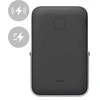 Uniq Powerbank Hoveo 5000mAh USB-C 20W PD Greitas įkrovimas belaidis Magnetinis pilka/anglies pilka