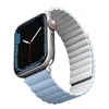 UNIQ dirželis Revix Apple Watch Series 4/5/6/7 / SE 42/44 / 45mm. Apverčiamas, Magnetinis, baltai mėlynos spalvos