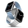 UNIQ dirželis Revix Apple Watch Series 4/5/6/7 / SE 42/44 / 45mm. Apverčiamas, Magnetinis, baltai mėlynos spalvos