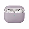 UNIQ dėklas Lino AirPods ProSilicone llevandų spalvos