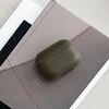 UNIQ dėklas Terra AirPods ProGenuine Leather alyvuogių spalvos