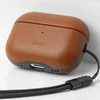 UNIQ dėklas Terra AirPods Pro 2 gen.Genuine Leather (2022/2023) rudos spalvos