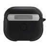 UNIQ dėklas Valencia AirPods 3 juodos spalvos Antimicrobial