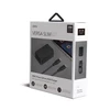 UNIQ laidinis įkroviklis Versa Slim USB-C PD 18W+ kabelis USB-C į USB-C juodos spalvos (LITHOS Collective)