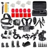 Hurtel Set of universal accessories 63 in 1 for GoPro, DJI, Insta360, SJCam, Eken sports cameras (GoPro 63 in 1 set)