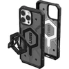 Urban Armor Gear UAG Pathfinder dėklas telefonui skaidrus Magsafe Bundle Magnetic Ring su stoveliu Apple iPhone 16 Pro Max - dėklas telefonui juodos spalvos
