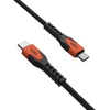 Urban Armor Gear UAG tvirtas USB-C kabelis 60W 1.5m - Oranžinis
