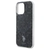 Dėklas Us Polo Assn US Polo USHMP16XHOCLDPK Apple iPhone 16 Pro Max 6.9″ juodos spalvos IML Ring MagSafe