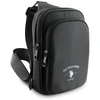 Us Polo Assn Krepšys telefonui US Polo Petit Pique Crossbody Arch juodos spalvos