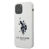 Dėklas Us Polo Assn US Polo USHCP12LSLHRWH Apple iPhone 12 Pro Max 6.7" baltos spalvos Silikono kolekcija