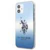 Us Polo Assn US Polo USHCP12SPCDGBL Apple iPhone 12 mini 5,4" telefono dėklas mėlynos spalvos Gradient Collection
