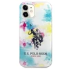 Dėklas Us Polo Assn US Polo USHCP12SPCUSML Apple iPhone 12 mini 5,4" daugiaspalvis kaklaraištis ir dažų kolekcija