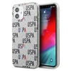 Us Polo Assn US Polo USHCP12SPCUSPA6 Apple iPhone 12 mini 5,4" telefono dėklas baltos spalvos Logo Mania Collection