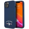 Us Polo Assn US Polo USHCP13SSFGV Apple iPhone 13 mini 5,4" dėklas telefonui mėlynos spalvos silikoninis Collection