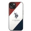 Dėklas „Us Polo Assn“ „US Polo“ USHCP14SPSO3 „Apple iPhone 14 / 15 / 13“ 6,1 colio baltos spalvos su įspaudu