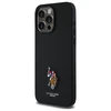 Us Polo Assn US Polo USHCP15XPEMK Apple iPhone 15 Pro Max 6,7" dėklas telefonui juodos spalvos Embroidered DH Color