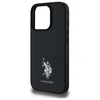 Dėklas Us Polo Assn US Polo USHCP15XPGEK Apple iPhone 15 Pro Max 6,7″ juodos spalvos Leather Embroidered spalvos DH Color