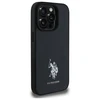 Dėklas Us Polo Assn US Polo USHCP15XPGEK Apple iPhone 15 Pro Max 6,7″ juodos spalvos Leather Embroidered spalvos DH Color