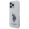 Dėklas „Us Polo Assn“ „US Polo“ USHCP15XTPURBH „Apple iPhone 15 Pro Max 6,7" baltos spalvos blizgus didelis logotipas
