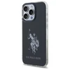 Dėklas „Us Polo Assn“ „US Polo“ USHCP15XTPUHRBK „Apple iPhone 15 Pro Max 6,7“ juodos spalvos blizgus didelis logotipas