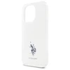 Dėklas „Us Polo Assn US Polo“ USHCP15XUSMT „Apple iPhone 15 Pro Max 6.7“ skaidrus IML spausdintas dvigubas arklio žurnalas