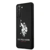 Dėklas Us Polo Assn US Polo USHCS21MSLHRBK S21+ G996 juodos spalvos Silicone Logo