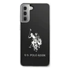 Us Polo Assn US Polo USHCS21MTPUHRBK S21 Plus G996 dėklas telefonui juodos spalvos Shiny Big Logo