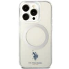Us Polo Assn US Polo USHMP15LUCIT Apple iPhone 15 Pro 6.1" dėklas telefonui skaidrus MagSafe Collection