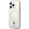 Us Polo Assn US Polo USHMP15LUCIT Apple iPhone 15 Pro 6.1" dėklas telefonui skaidrus MagSafe Collection