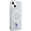 Us Polo Assn US Polo USHMP15SUCIT Apple iPhone 15 / 14 / 13 6.1" dėklas telefonui skaidrus MagSafe Collection