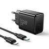 Įkroviklis Joyroom JR-TCF06 Flash PD, 20W + kabelis 1m (juodas)