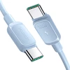 Kabelis S-CC100A14 100 W USB C į USB C Joyroom / 100 W / 1.2 m (mėlynas)