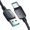 Joyroom Kabelis S-AC027A14 USB į USB C / 3A/ 1.2 m (violetinė)