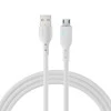 Joyroom Premium Series A13 USB-A / micro USB 2.4A 2m kabelis – baltos spalvos