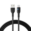 Joyroom Premium Series A13 USB-A / Lightning 2.4A kabelis 2m – juodos spalvos